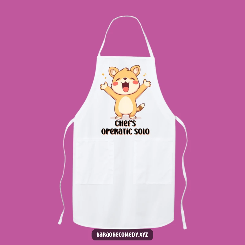 Funny Singing Animal Apron: Cook with Loud, Happy Tunes!