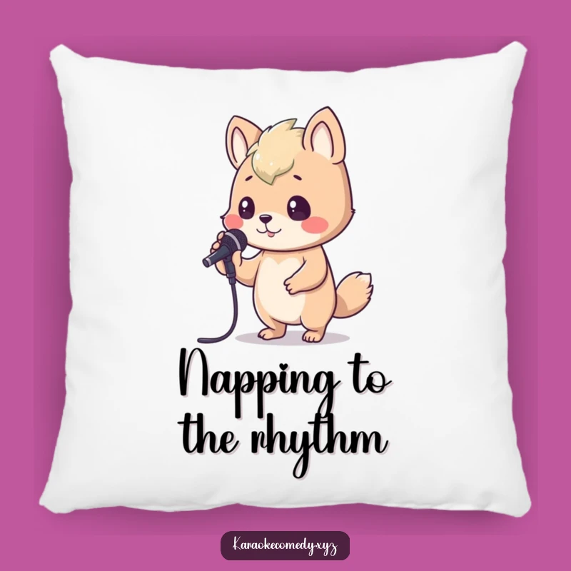 Funny Karaoke Animal Pillow: Cuddle Up with Musical Laughs!