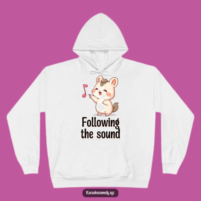 Cozy Funny Music Animal Hoodie: Warm Up with Melodies!