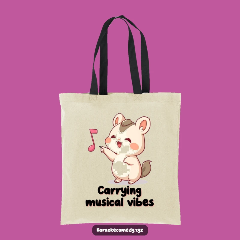 Funny Music Note Tote: Carry Your Rhythm Anywhere!