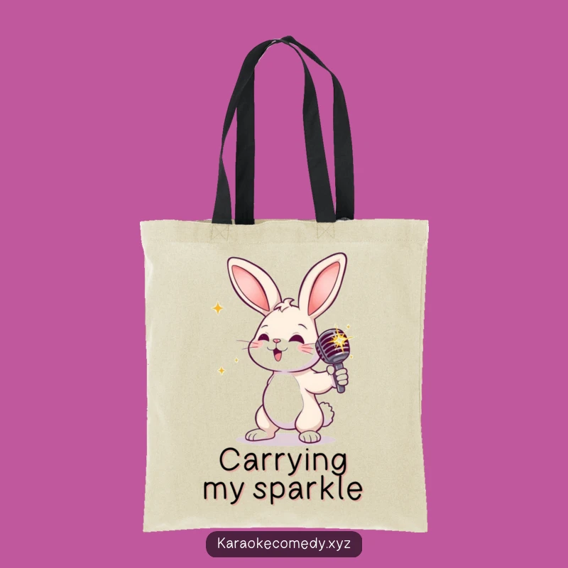 Funny Rabbit Diva Tote Bag: Carry Your Glamour and Gear